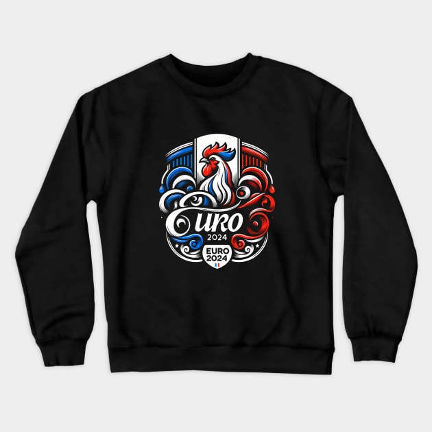 France French Team Crewneck Sweatshirt by TaevasDesign